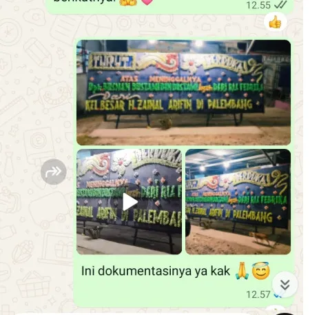 Pengiriman Papan Bunga Duka Venue Wedding Serpong
