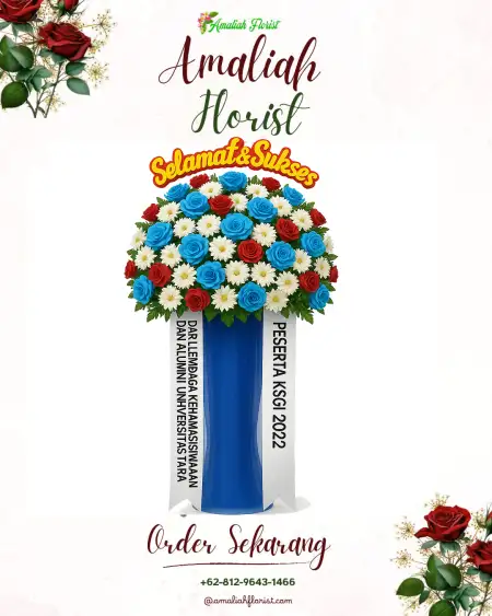 Standing Flowers Venue Wedding Serpong